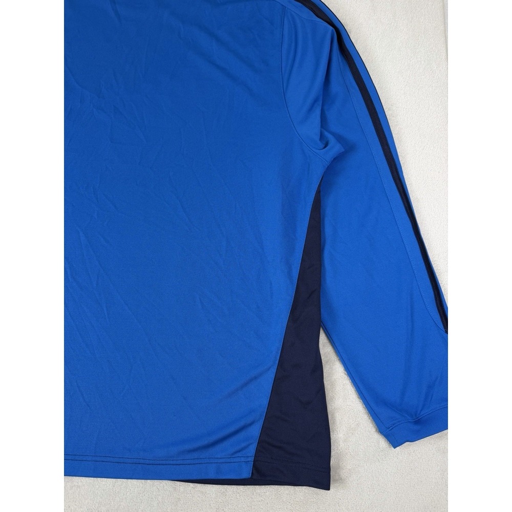 Adidas Dallas Mavericks NBA Long Sleeve Performance Shirt XL Blue Basketball - Picture 12 of 16